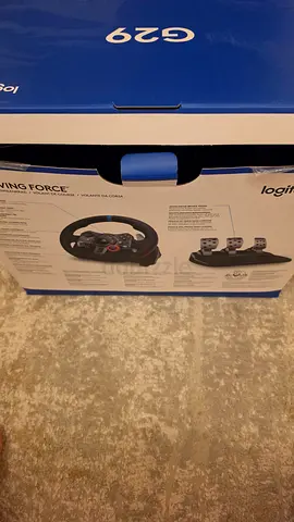LOGITECH G29 steering wheel        [ read description ]