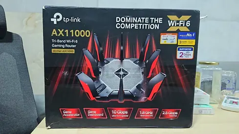 HALF PRICE: TP-Link Archer AX11000 Tri-Band Wi-Fi 6 Gaming Router - Brand Boxed