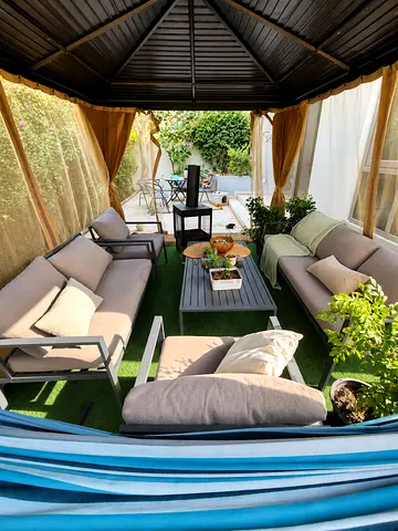 set with sofas, coffee table