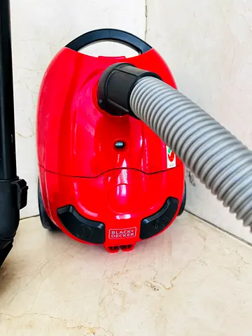 Red Black  Decker Canister Vacuum Cleaner - Good Working Condition