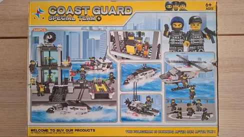 Lego set Coast Guard - brand new! AED 50