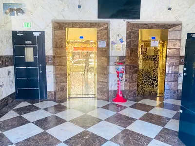 Two-bedroom apartment for annual rent in Ajman, with one month free and free parking. Located in Al Rawda 3, Sheikh Khalifa Street extension, next to
