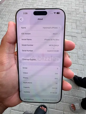 I phone 16pro max