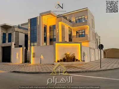 بمصعد مودرن + مسبح خاص مع روعة التصميم| تملك فيلا فاخرة 5500قدم بالحليو 2 عجمان | 6 غرف ماستر|لقطة بسعر تنافسي