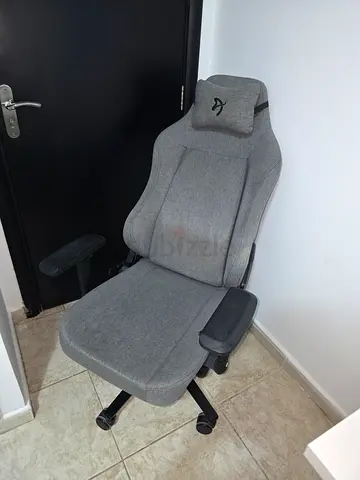 AROZZI PRIMO WOVEN FABRIC GAMING CHAIR - GREY