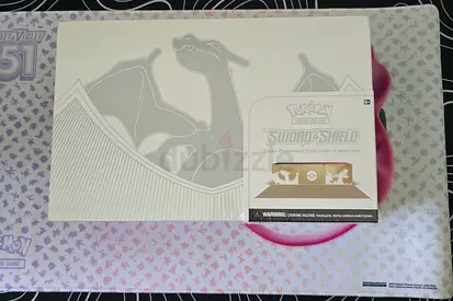 Pokemon Sword  Shield Elite Trainer Box - White Charizard Special Edition full protected and sealed