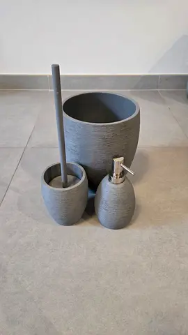 Grey Bathroom Set