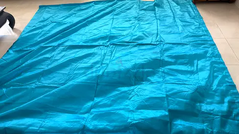 Free 2x Curtains Turquoise 260 w x 288 L cm