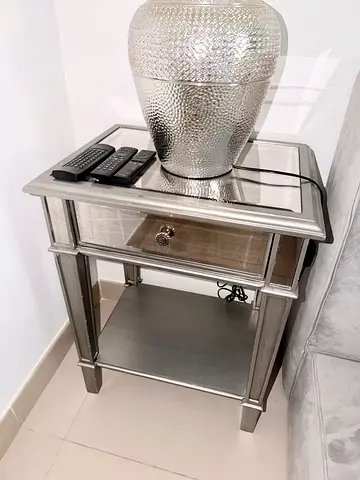 Luxury Mirrored Bedside Tables