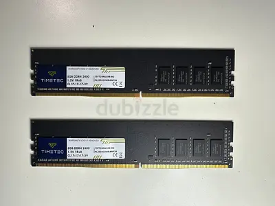 8x2 GB DDR4 2400MHz Timetec RAM