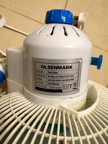 Used Olsenmark Table Fan - Working Condition