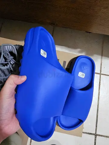 Adidas Yeezy Slides Azure Blue