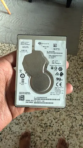 Seagate 2.5 SATA Laptop HDD 1TB - Used