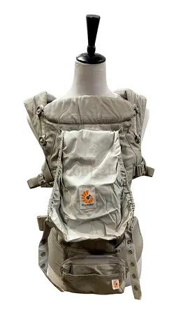 Ergonomic Baby Carrier with Waist Pack - Light Grey