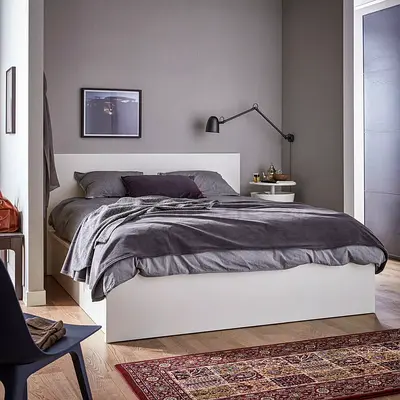 IKEA bed 160x200cm with storage - used one month - the bed is brand new and in perfect conditions.