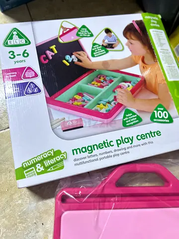 Portable Magnetic Play Centre - Letters  Numbers Set (3-6 yrs)