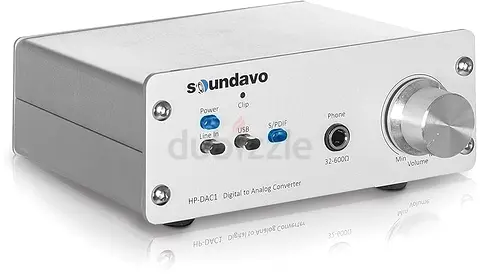 HP-DAC1 Digital to Analog Converter / Headphone Preamp DAC with S/PDIF