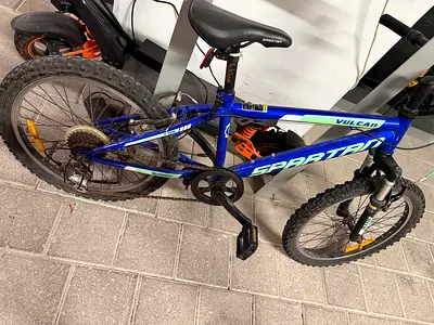 Used 20 Kids Mountain Bike - Blue, Good Working Condition