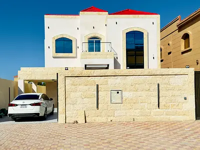 🏡 Luxury villa for sale – Al Muwaihat 1, Ajman | 5 master bedrooms + majlis + living room + yard | Electricity, water and air conditioning included |