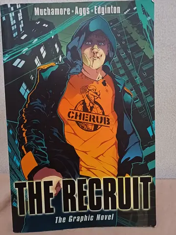 The Recruit comic book colored pages really interesting comic and really fun to read