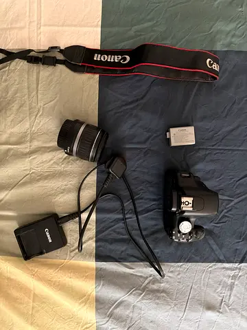 Canon EOS 500D w/lens