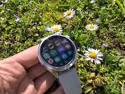 Xiaomi S4 Smartwatch with Swappable Bezel in original packaging. Over 50% off