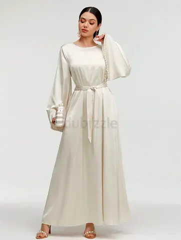SHEIN Dress White Modest Brand New