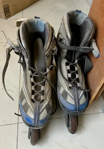 Old roller blades given for free