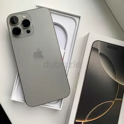 Silver iPhone 16 Pro Max with Box - Excellent Condition