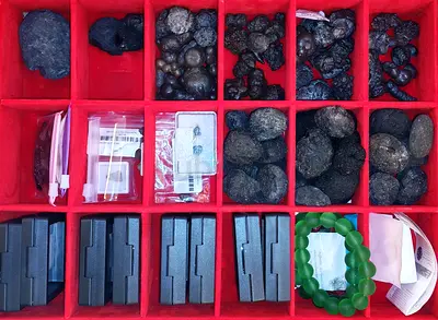 Collection Of Rare Meteorites And Tektites