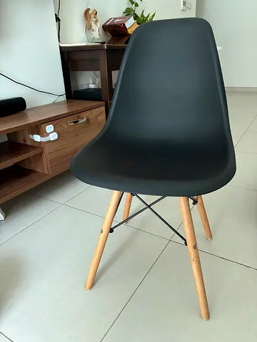 Black Dining Chairs x5nos