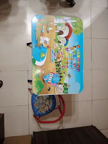 Baby study table and chair