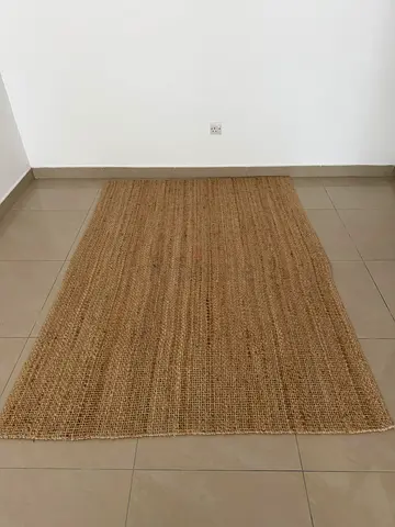 Natural Jute Runner Rug - Good Condition
