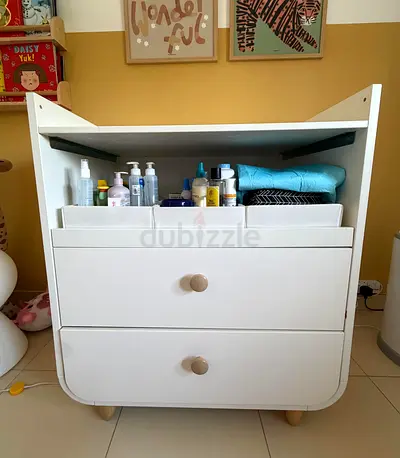 Myllra Changing Table with Drawers