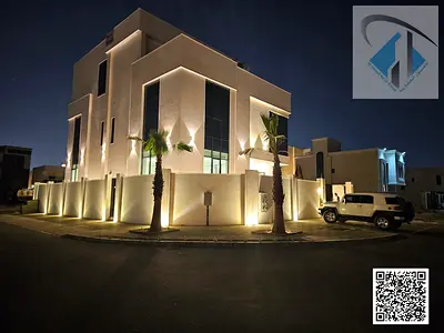 Luxury villa for sale with a large built-up area, price includes elevator, electricity, water, and