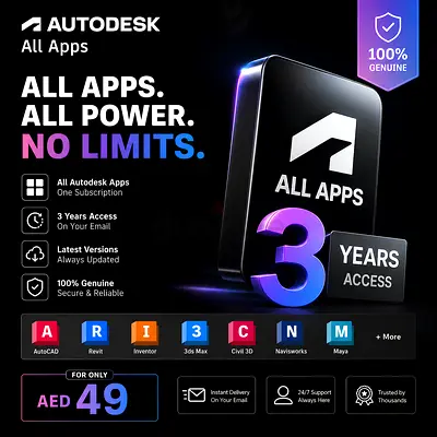 Autodesk All Apps - 3 Years Package