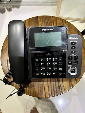Panasonic Corded Landline Phone with Caller ID - Good Working Condition