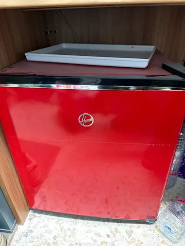 Compact Red Mini Fridge - Good Condition