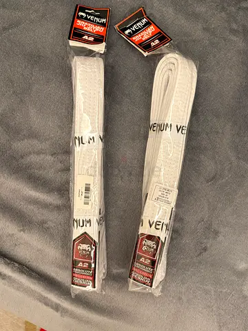 Venum BJJ White Belts x2 — Brand New | Size A2 | Brazilian Jiu-Jitsu