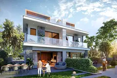 Win Nissan Car &amp; 4% DLD Waiver | Villa 4 Bed Island Living Life Style | Amazing Sea View Vision 