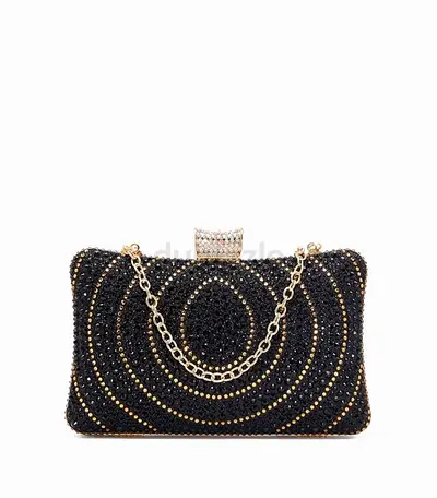 ELLA Limited Edition Rhinestone Clutch Brand New