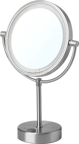 Double Sided Lighted Tabletop Makeup Mirror