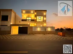 Own a luxury 5-bedroom villa with roof in Al Helio 2 – Includ Fees , modern design, and full centr