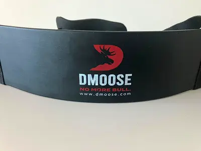 DMoose Arm Blaster for bicep isolation training. Adjustable strap.