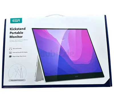 ESR Portable Kickstand Monitor - شاشة ESR المحمولة بقاعدة قابلة للطي