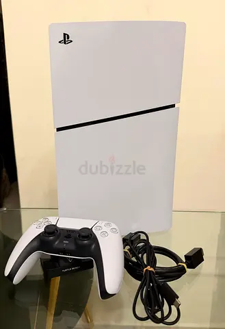 Brand New PlayStation5 Slim Console with DualSense Controller  Cables with slightly damaged packing