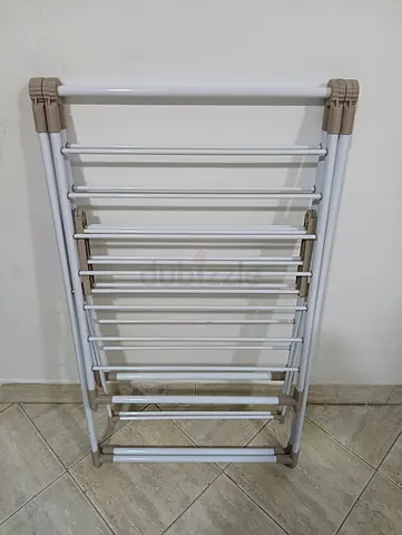 Foldable Indoor Clothes Drying Rack - Lightweight, Multiple Bars