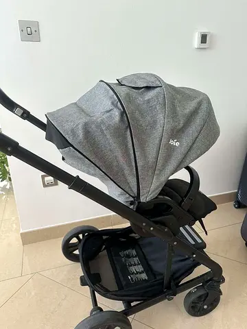 Joie compact grey stroller in good condition