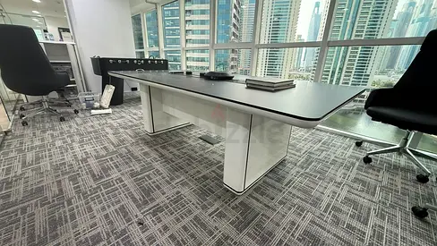 Meeting Table with Cable Management (no chairs)