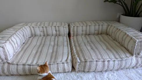 Floor couch, majlis, 2 - kitty not included